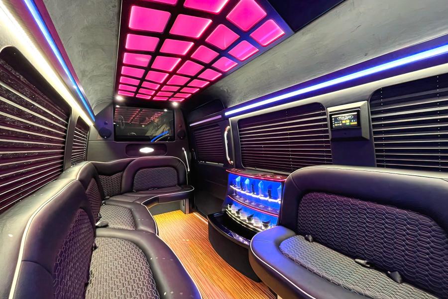 14 PAX Mercedes Benz Sprinter Limousine Photo