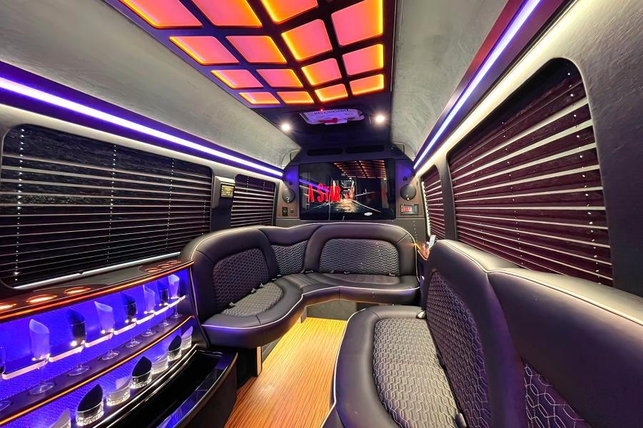 14 PAX Mercedes Benz Sprinter Limousine Small Photo (19)