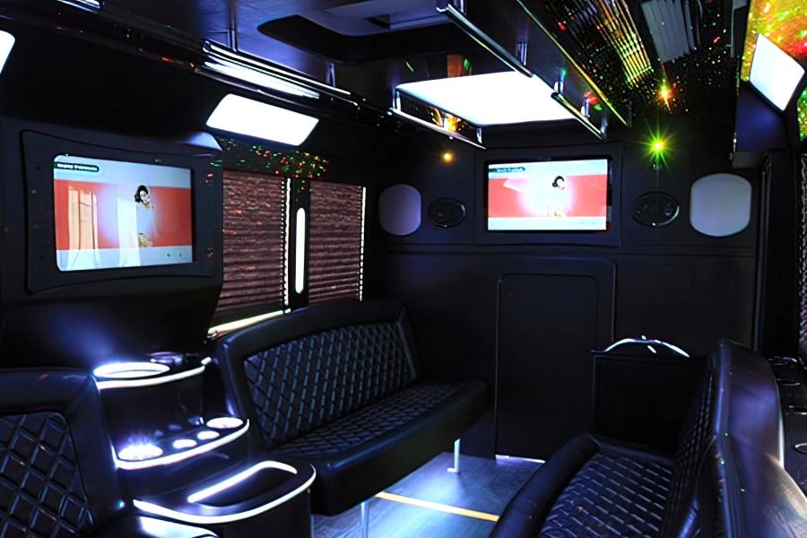 16 PAX Ford E-450 Party Bus Small Photo (19)