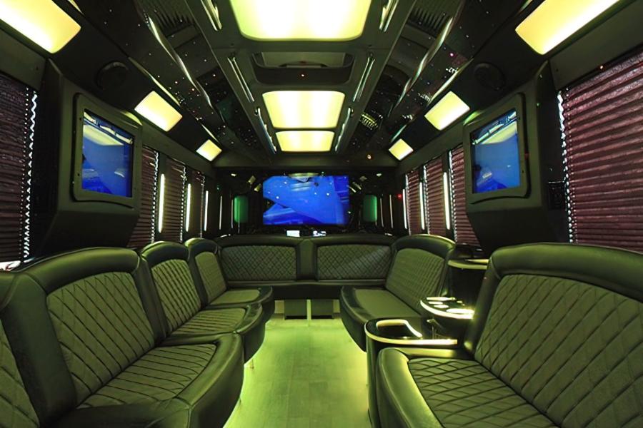 28 PAX Party Bus WITH RESTROOM Small Photo (19)