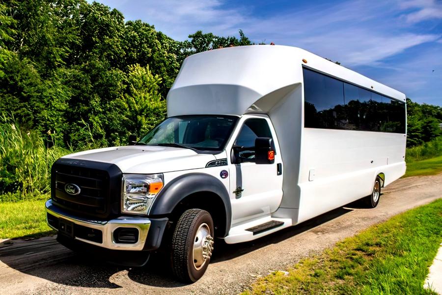 27 Passenger Executive Shuttle Bus Photo