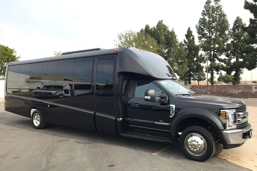 27 Passenger Luxury Minibus Features Photo