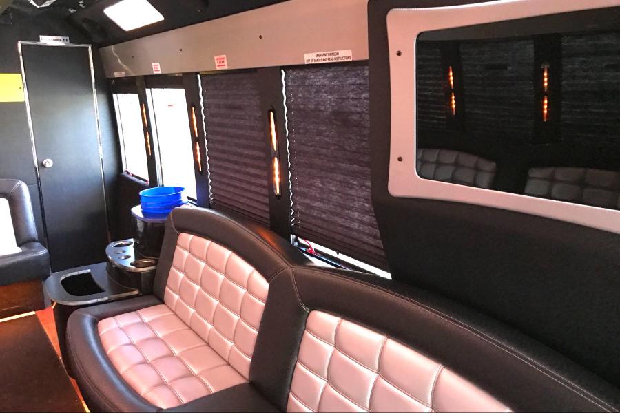 20 Passenger Party Bus with Restroom Small Photo (19)
