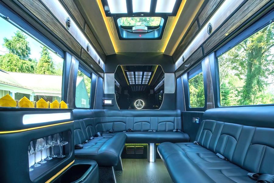 14 PAX Party Bus MERCEDES SPRINTER Small Photo (19)