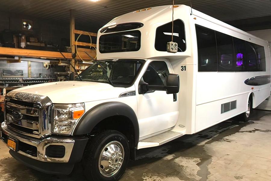 30 PAX Coach Limo Bus Small Photo (19)