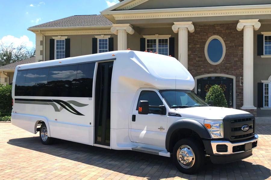 26 PAX Limo  Party Bus  Photo