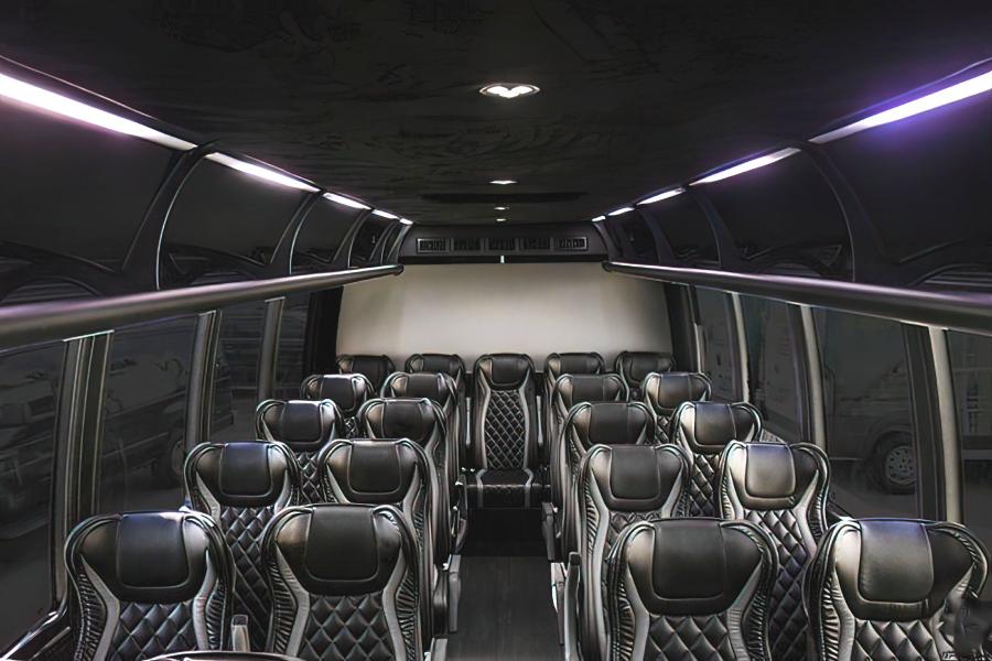 27 PAX Luxury Mini Coach Small Photo (19)